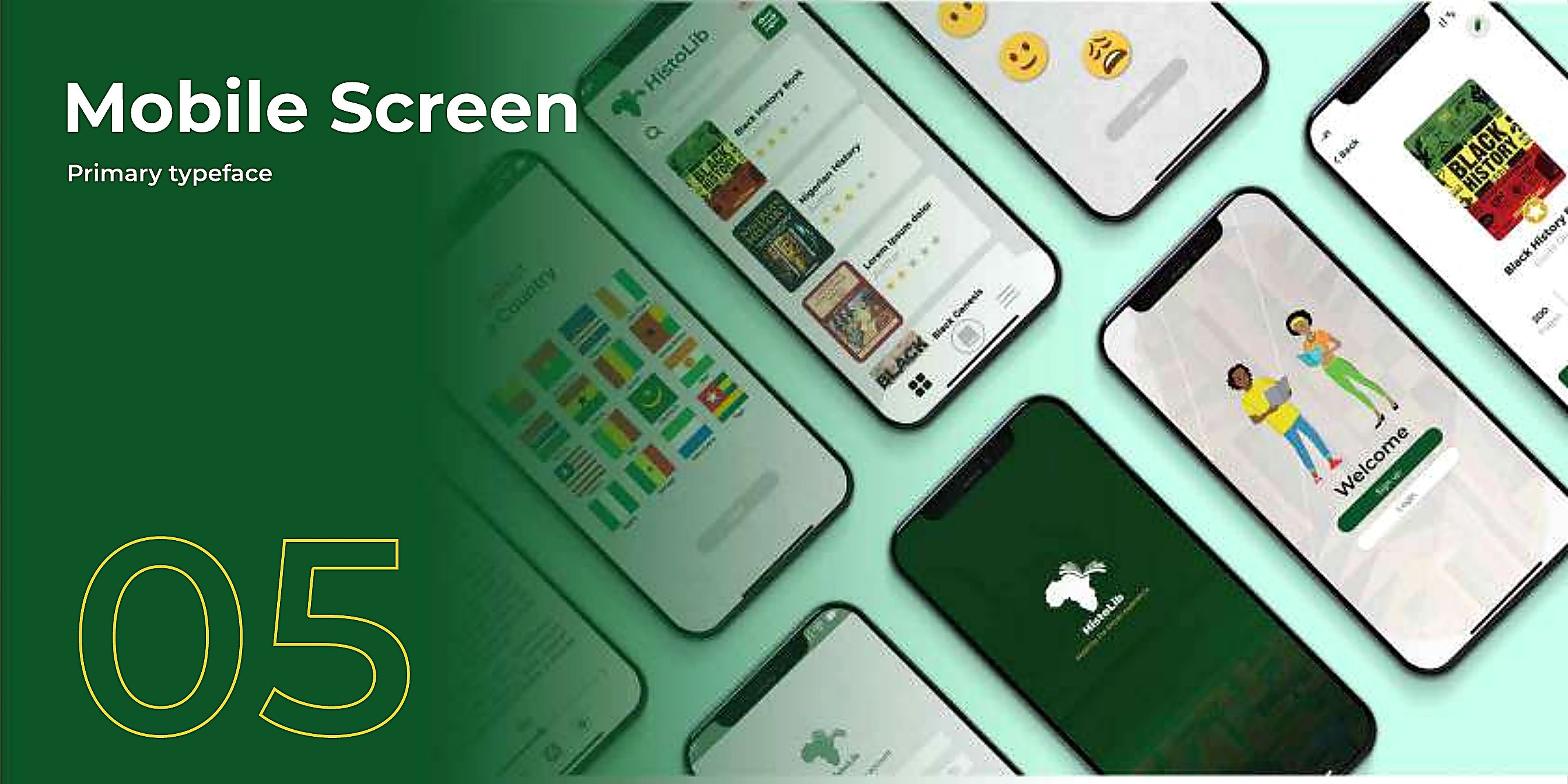 HistoLib — mobile hero
