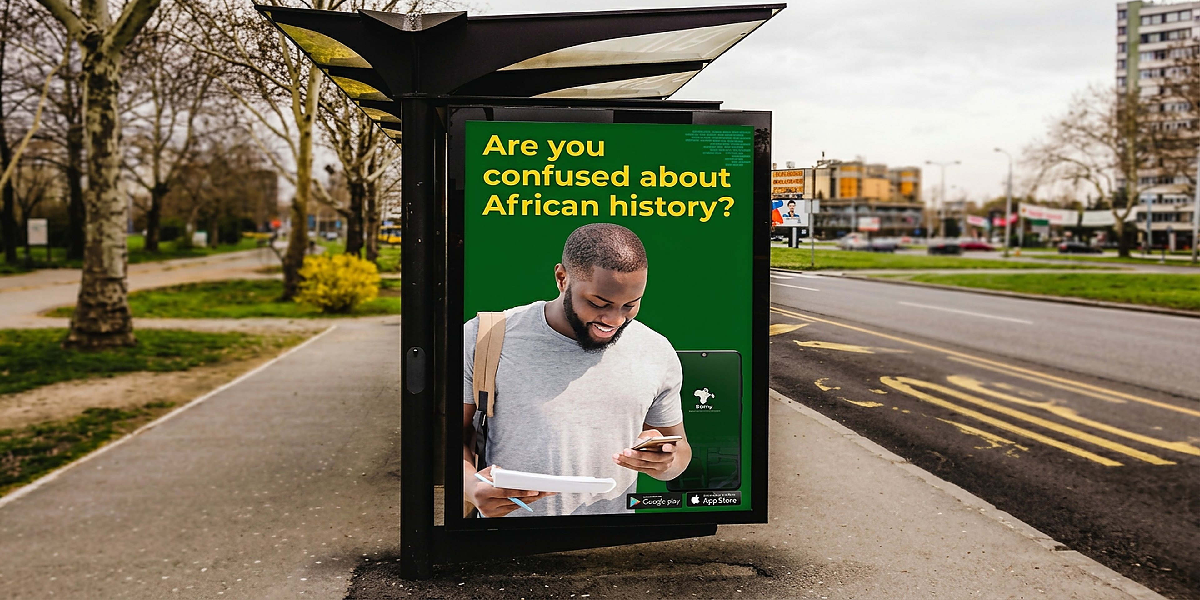 HistoLib — bus shelter